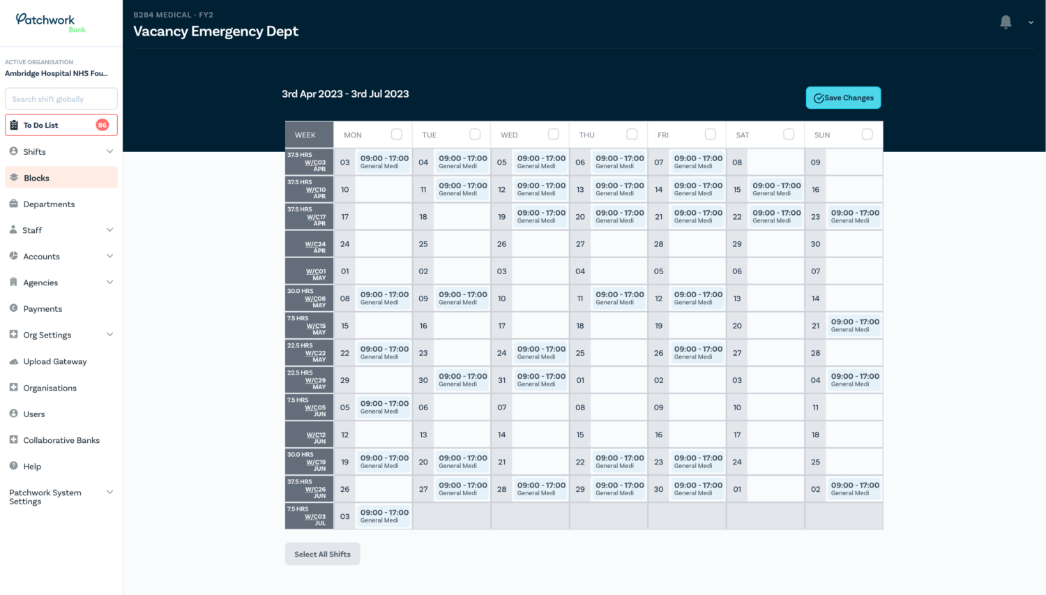 Block bookings The benefits for NHS locums & staffing teams