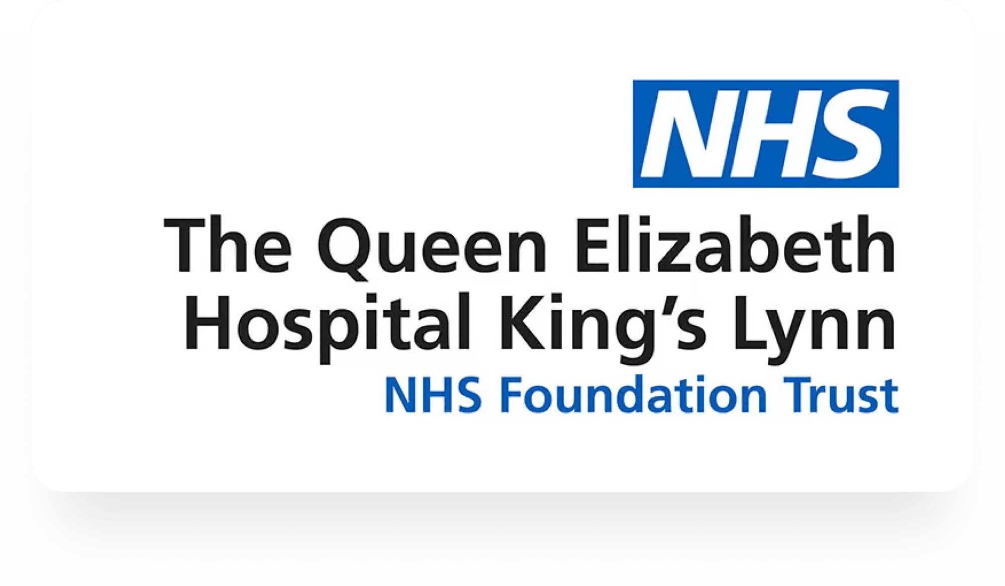 The Queen Elizabeth Hospital King's Lynn NHS Foundation Trust logo