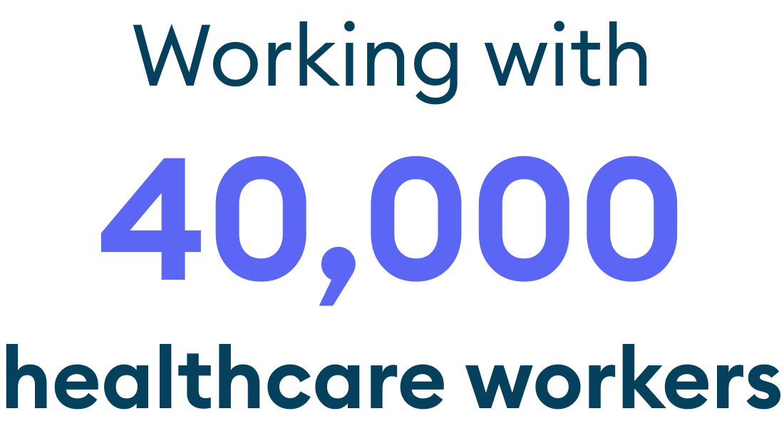 Supporting over 40,000 clinicians with a not-so-temporary staff bank solution